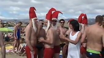 Diversión De Carnaval Con Un Hombre Amateur